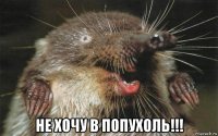  не хочу в попухоль!!!
