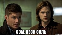  сэм, неси соль