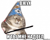 вжух и ты мне надоел