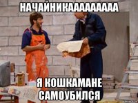 начайникааааааааа я кошкамане самоубился