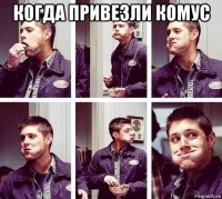 когда привезли комус 