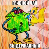 грибной чай выдержанный