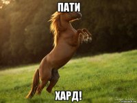 пати хард!