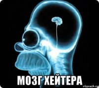  мозг хейтера