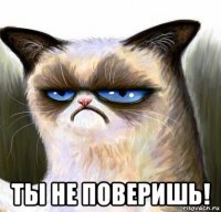  ты не поверишь!