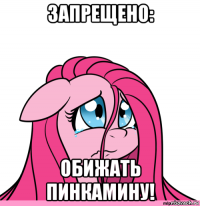 запрещено: обижать пинкамину!