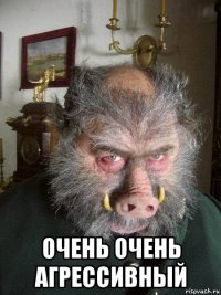  очень очень агрессивный