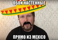 обои настенные прямо из mexico