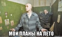 мои планы на лето