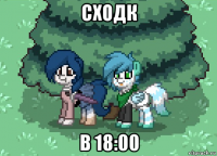 сходк в 18:00