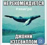 не рекомендуется джонни кэтсвиллом