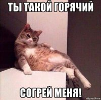 ты такой горячий согрей меня!