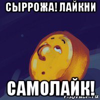 сыррожа! лайкни самолайк!