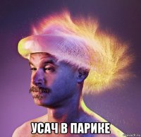  усач в парике