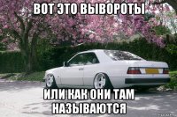 вот это вывороты или как они там называются