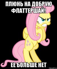 плюнь на добрую флаттершай! ее больше нет