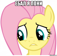 ебал я пони 