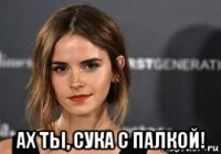  ах ты, сука с палкой!