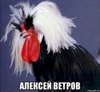  алексей ветров