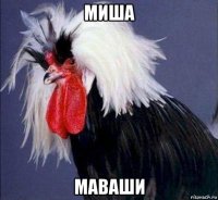 миша маваши