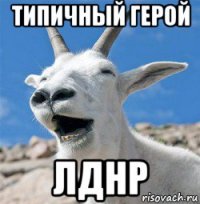 типичный герой лднр