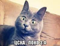  цска - локо 3:4