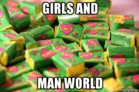 girls and man world