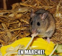  en marche!
