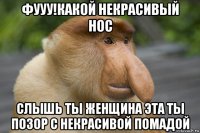 фууу!какой некрасивый нос слышь ты женщина эта ты позор с некрасивой помадой
