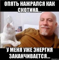опять нажрался как скотина... у меня уже энергия заканчивается...