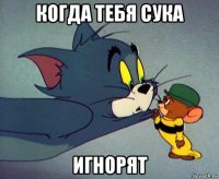 когда тебя сука игнорят