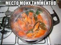 место моих тиммейтов 
