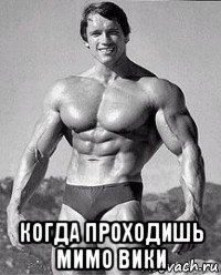  когда проходишь мимо вики