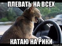 плевать на всех катаю на рики