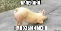 арлекино ну возьми меня