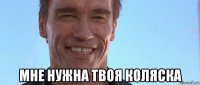  мне нужна твоя коляска
