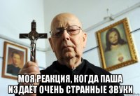  моя реакция, когда паша издаёт очень странные звуки