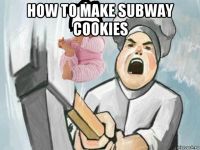 how to make subway сookies 