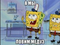 а мы ловим медуз