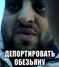  депортировать обезьяну