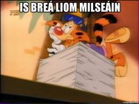 is breá liom milseáin 