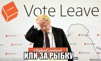  или за рыбку...