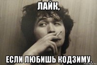 лайк, если любишь кодзиму.