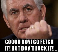  goood boy! go fetch it! but don't fuck it!