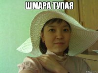 шмара тупая 