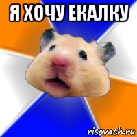 я хочу екалку 