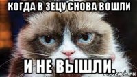 когда в зецу снова вошли и не вышли.