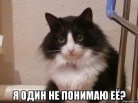  я один не понимаю её?