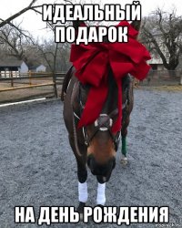 идеальный подарок на день рождения