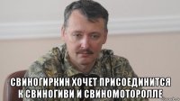  свиногиркин хочет присоединится к свиногиви и свиномоторолле